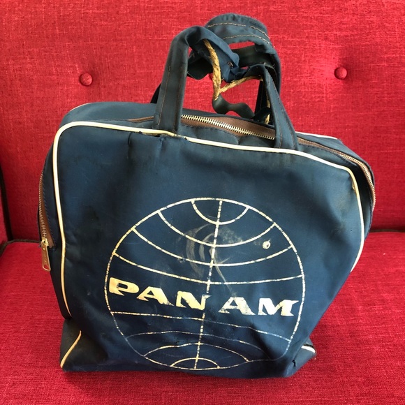 pan am vintage bag